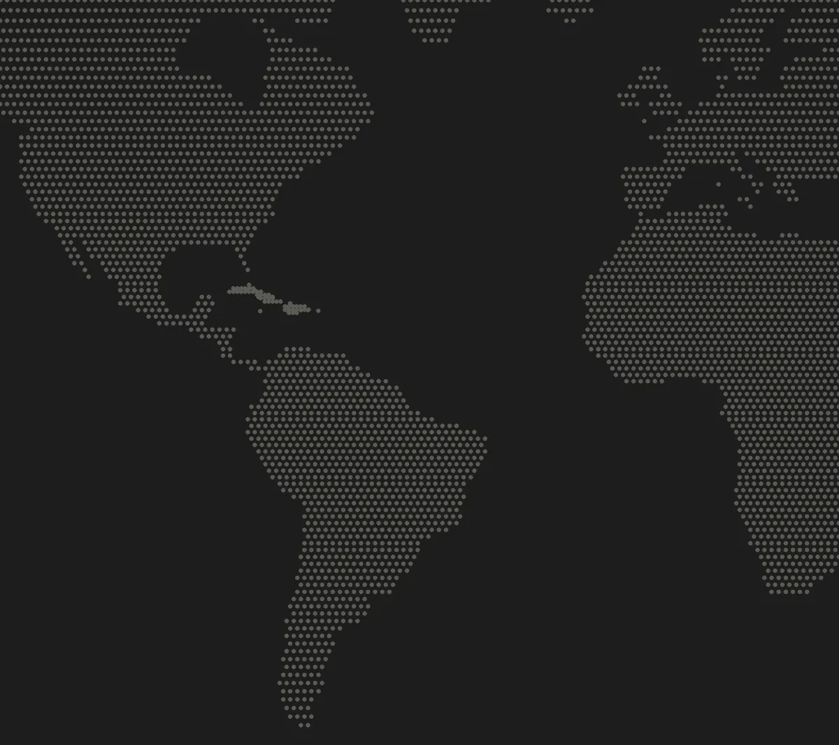 Mapa con los países donde More Sales tiene clientes
